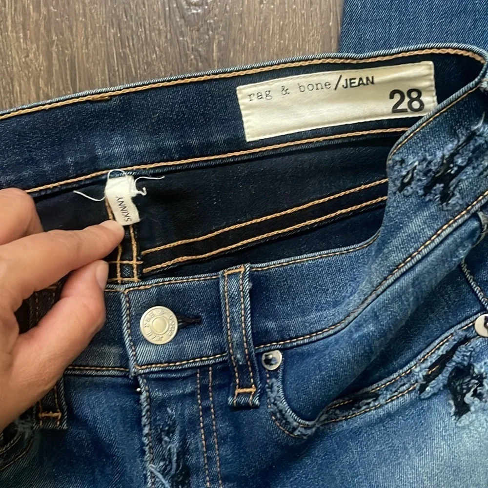 Rag & Bone Skinny Fit Jeans - Picture 6 of 9